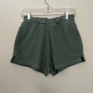 Gymshark Forest Green Athletic Shorts